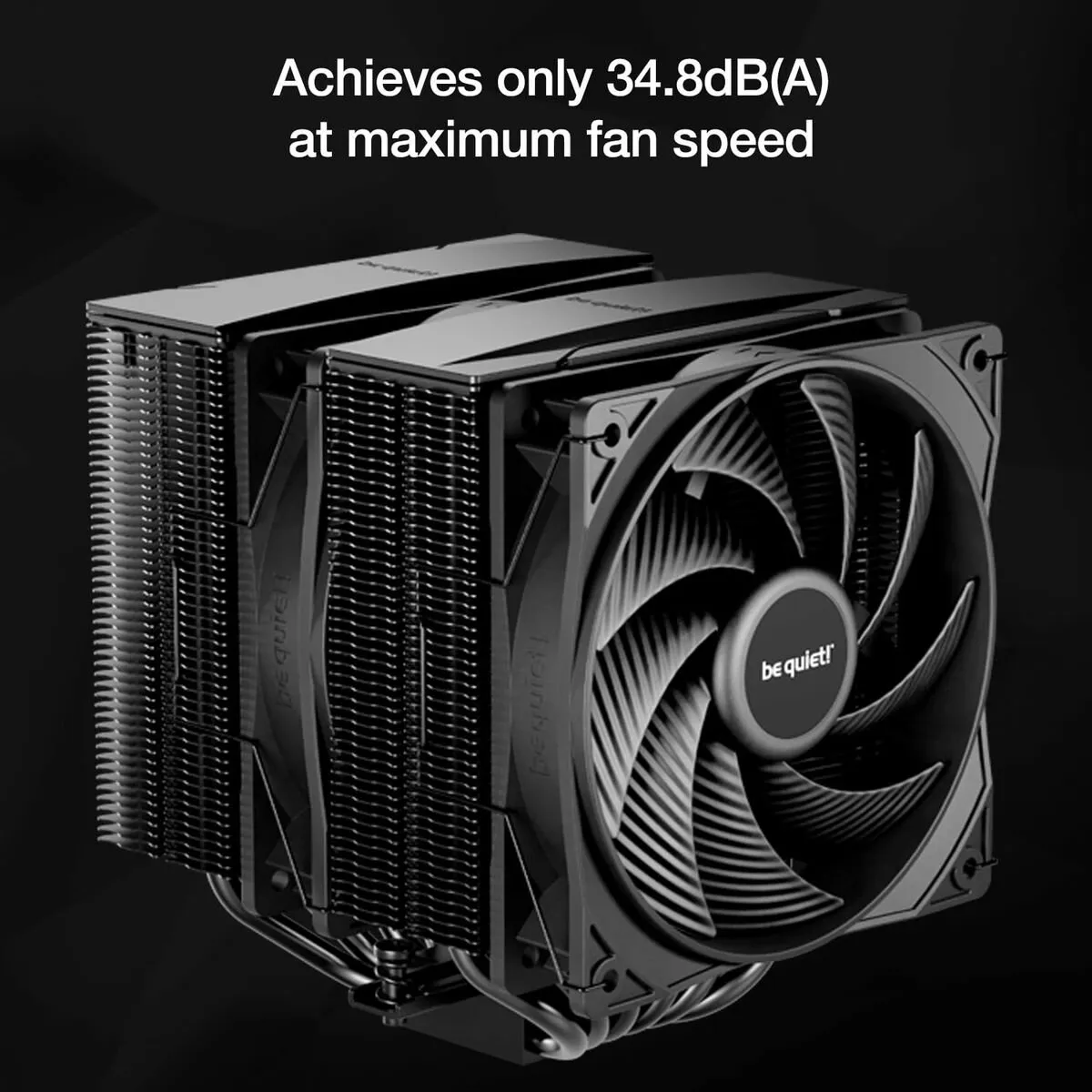 be quiet! Pure Rock Pro 3 BK041 CPU-koeler - 120mm - Zilver