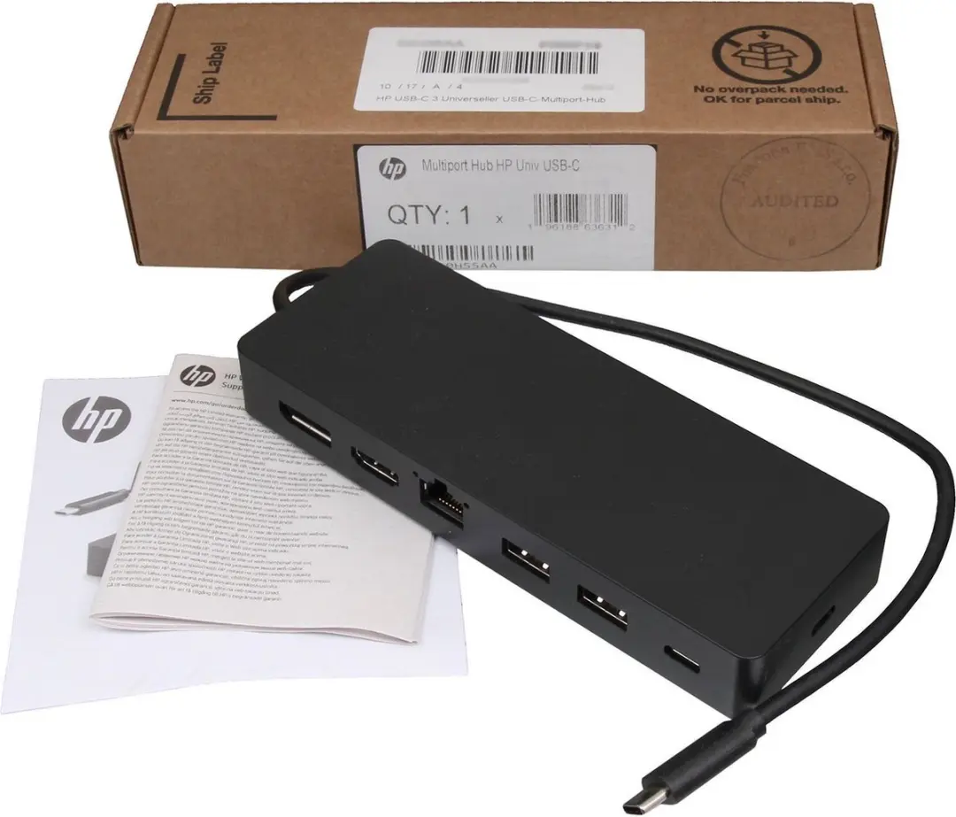 HP M96882-001 USB-C Multiport Hub