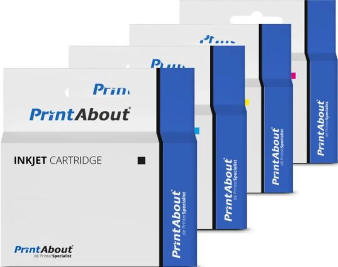 PrintAbout Inktcartridge GC-21K - 4 Kleuren - 270ml - o.a. Ricoh