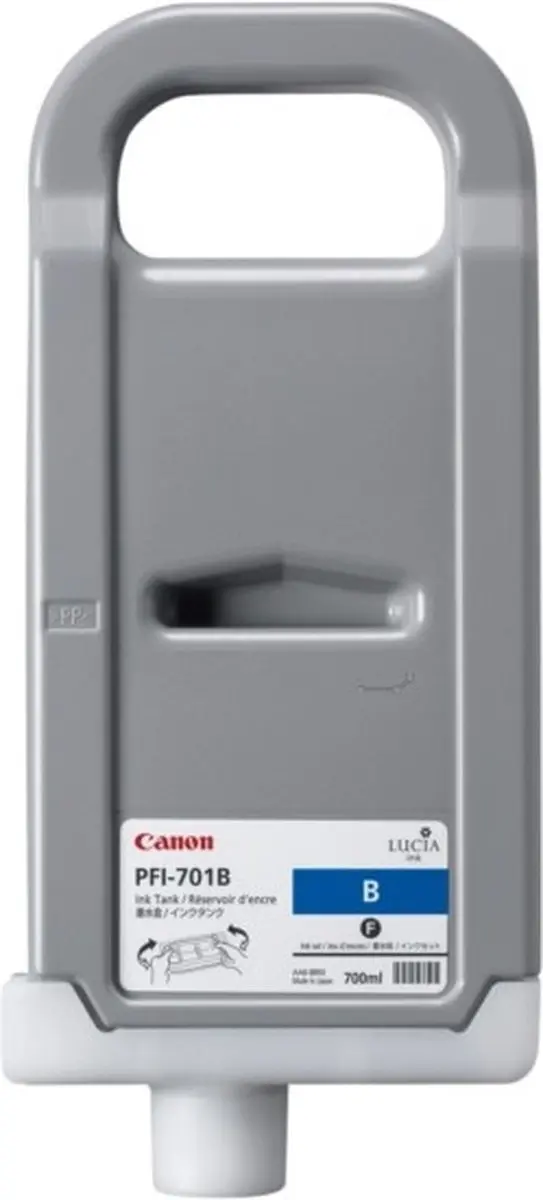 Canon PFI-701B Inktcartridge Blauw - 700ml