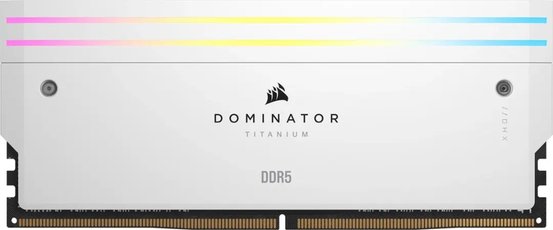 Corsair Dominator Titanium CMP32GX5M2B6000C30W DDR5 Geheugen - 32GB (2x16GB) 6000MHz