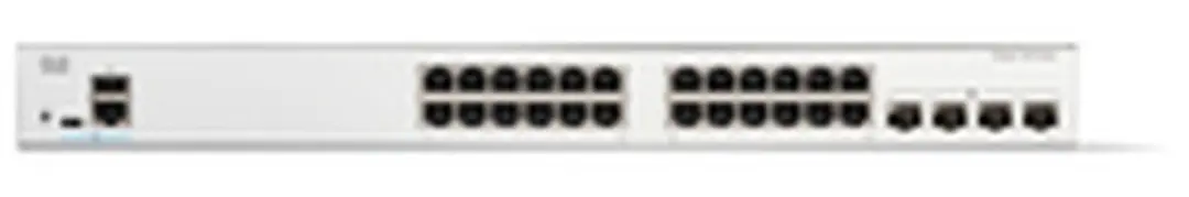 Cisco C1200-24T-4X Managed Switch - 24x Gigabit - Wit