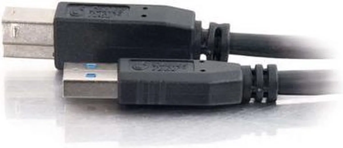 Dell C2G USB 3.0 A Male naar B Male Kabel 2m - Zwart