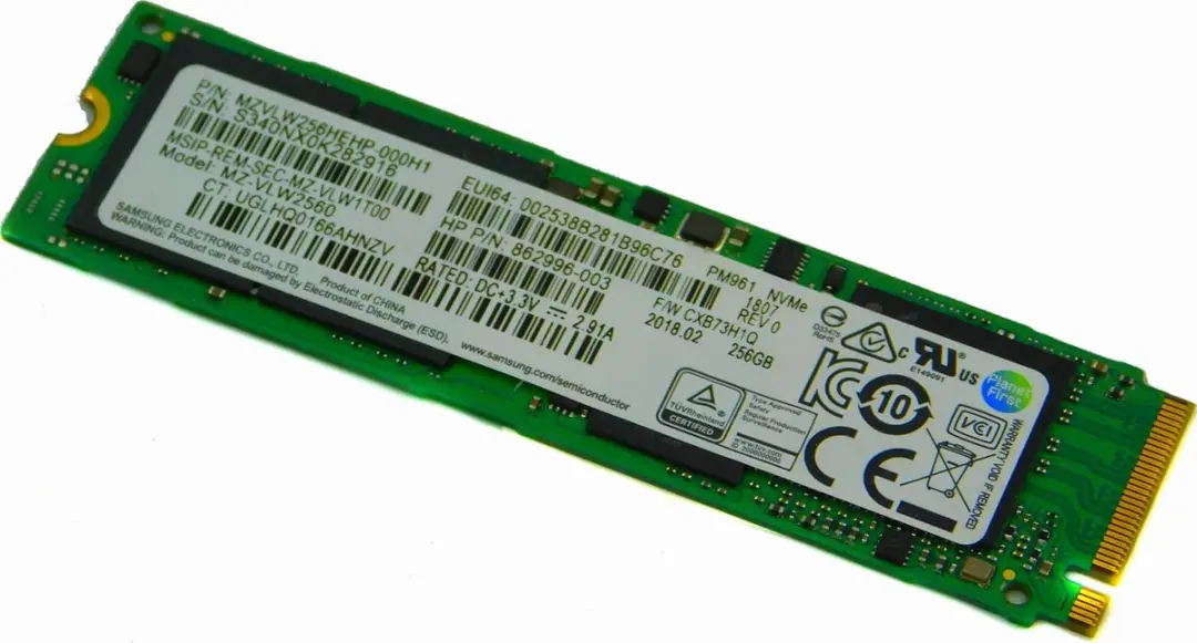 Samsung MZ-VLW2560 M.2 256GB NVMe SSD