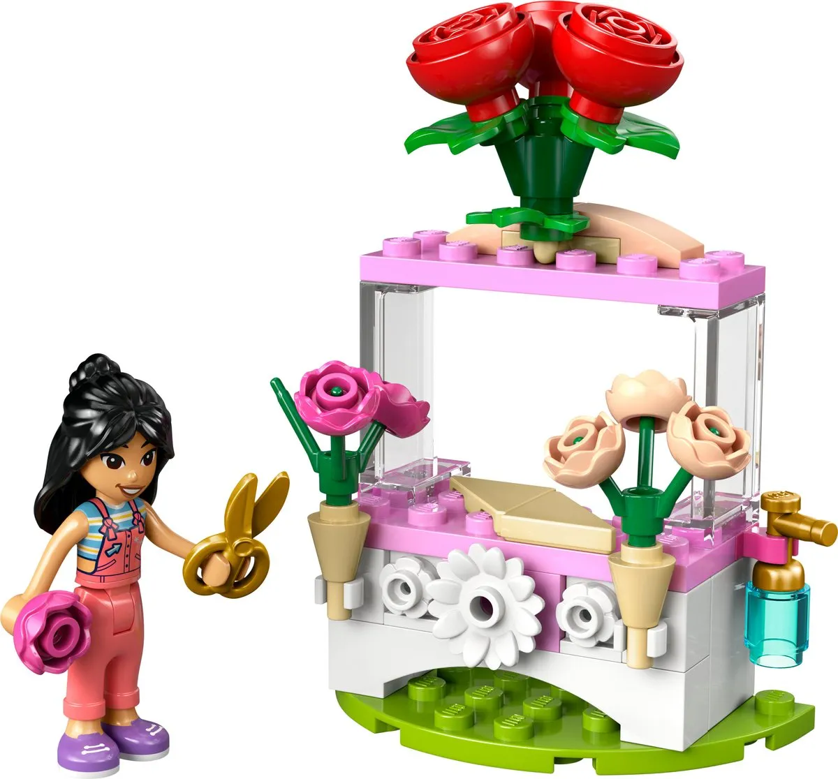 LEGO Friends Bloemenkraam met Rozen 30721 - 55 Stukken