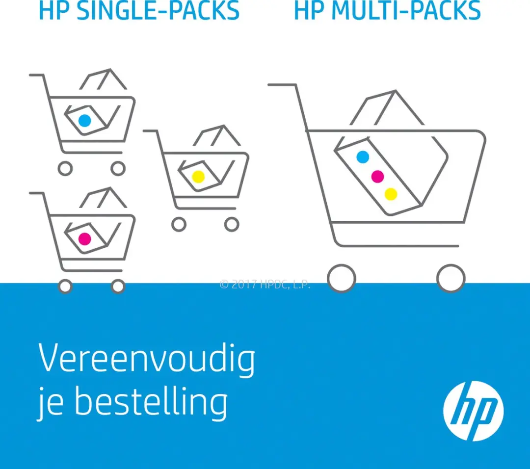 HP 304L CC530L Tonercartridge - Zwart