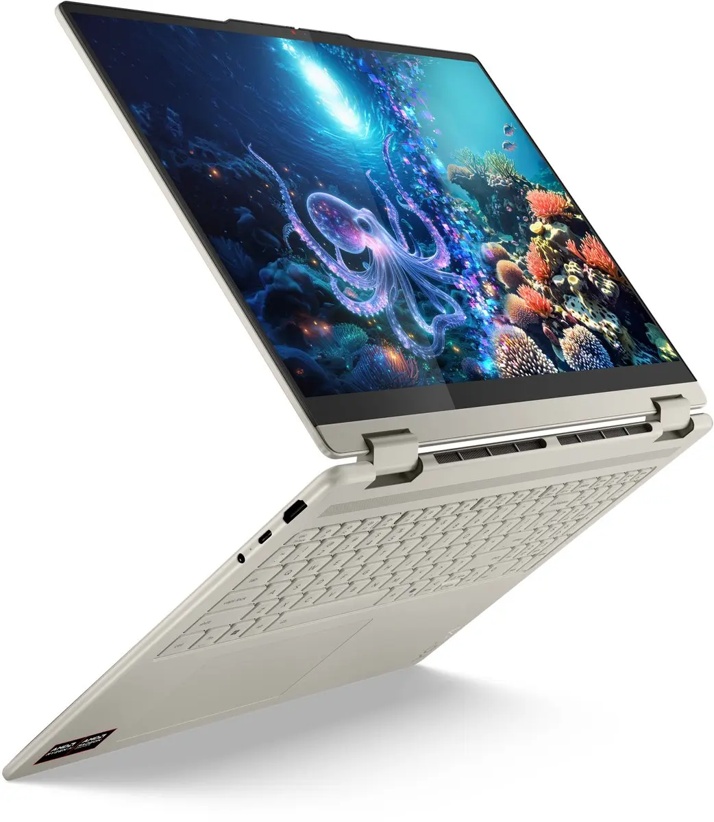 Lenovo Yoga 7 2-in-1 16AKP10 Copilot+ PC - 16" Touchscreen 2.8K Grijs - afbeelding 6 van 6