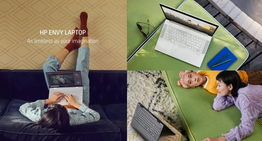 HP ENVY 13-ba0253ng Ultrabook - 13.3" Full HD - i5-1035G1 - 8GB RAM - 512GB SSD