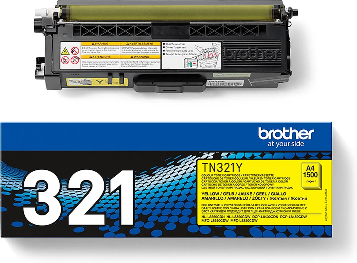 Brother TN-321Y Tonercartridge - Geel