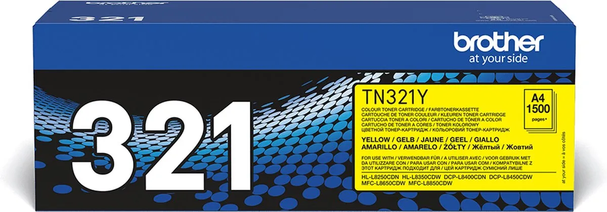 Brother TN-321Y Tonercartridge - Geel