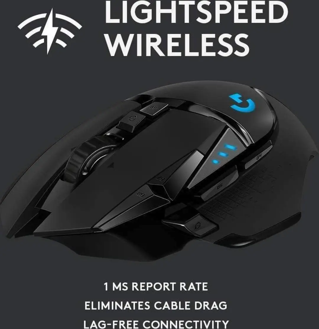 Logitech G502 HERO Gaming Muis 910-005571 - Zwart