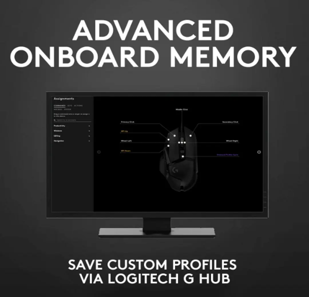 Logitech G502 HERO Gaming Muis 910-005571 - Zwart