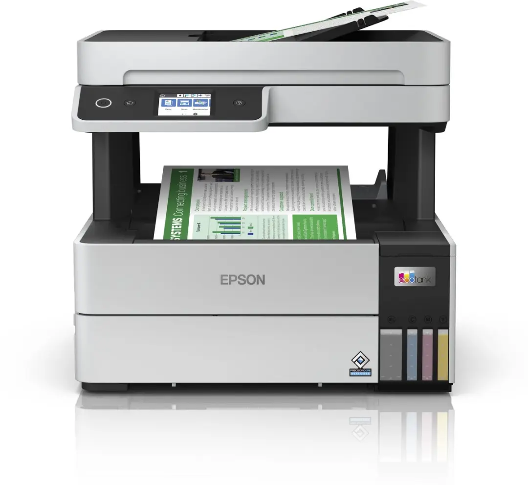 Epson EcoTank L6460 Inkjetprinter - 25 ppm - 4 kleuren - Zwart/Wit