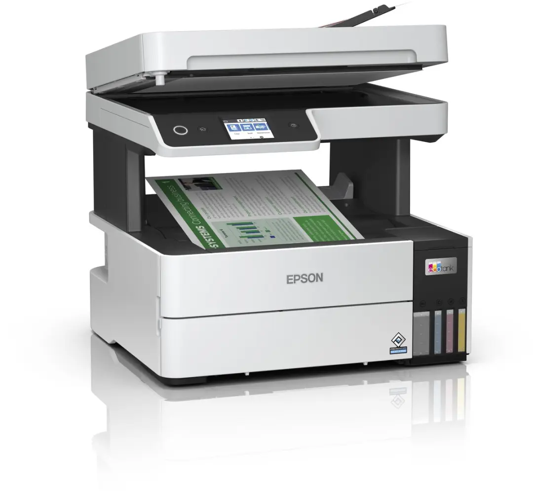 Epson EcoTank L6460 Inkjetprinter - 25 ppm - 4 kleuren - Zwart/Wit