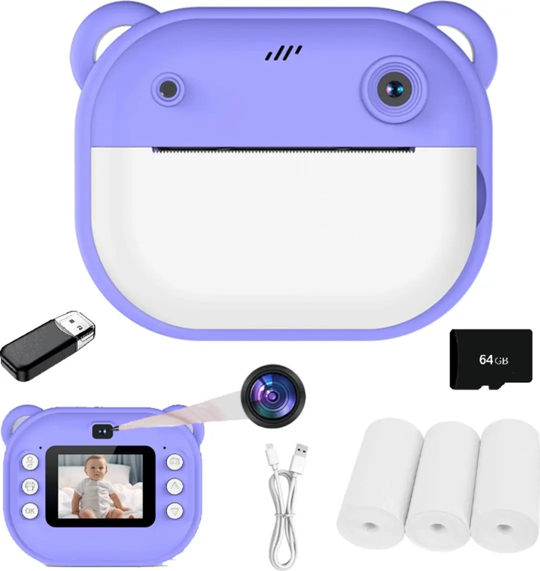 ECTEATOY Kids Print Camera