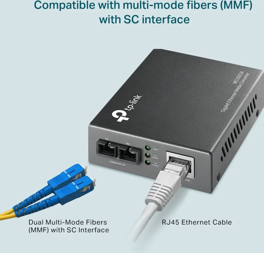 TP-Link MC200CM Gigabit Media Converter