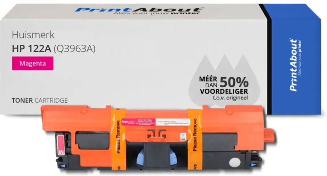 PrintAbout HP 122A Q3963A Toner Magenta