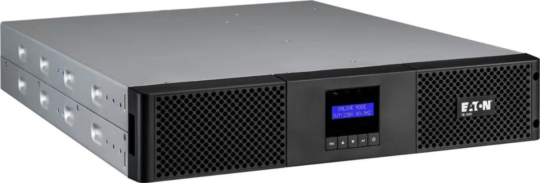 Eaton 9E3000IR UPS - 3kVA 2700W - 7 AC-uitgangen - Zwart