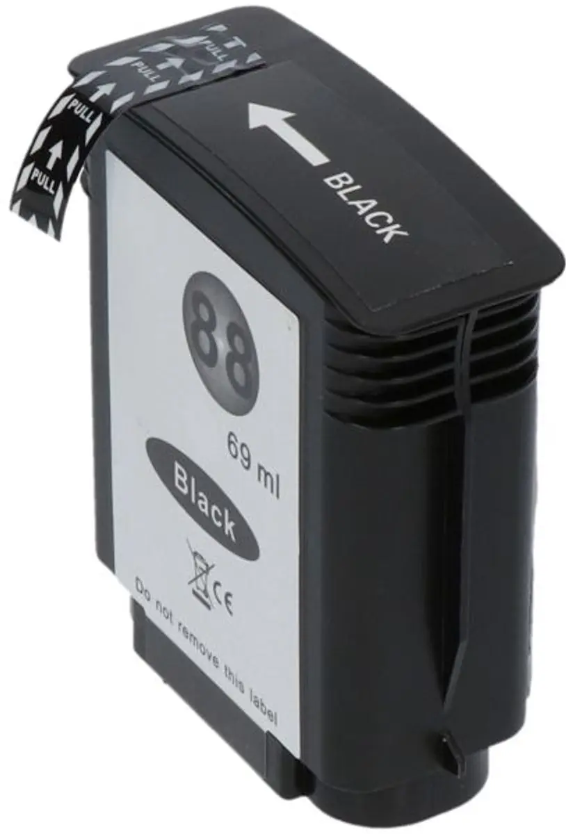 PrintAbout Inktcartridge C9396AE Zwart - 69ml - o.a. HP OfficeJet Pro 8600