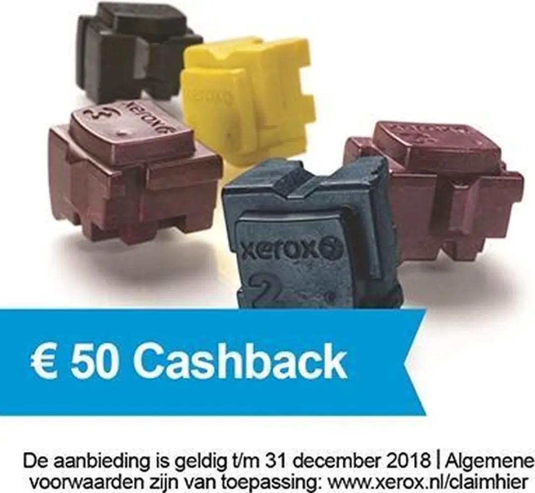 Xerox 108R00999 ColorQube Toner - Zwart - 9000 Stuks