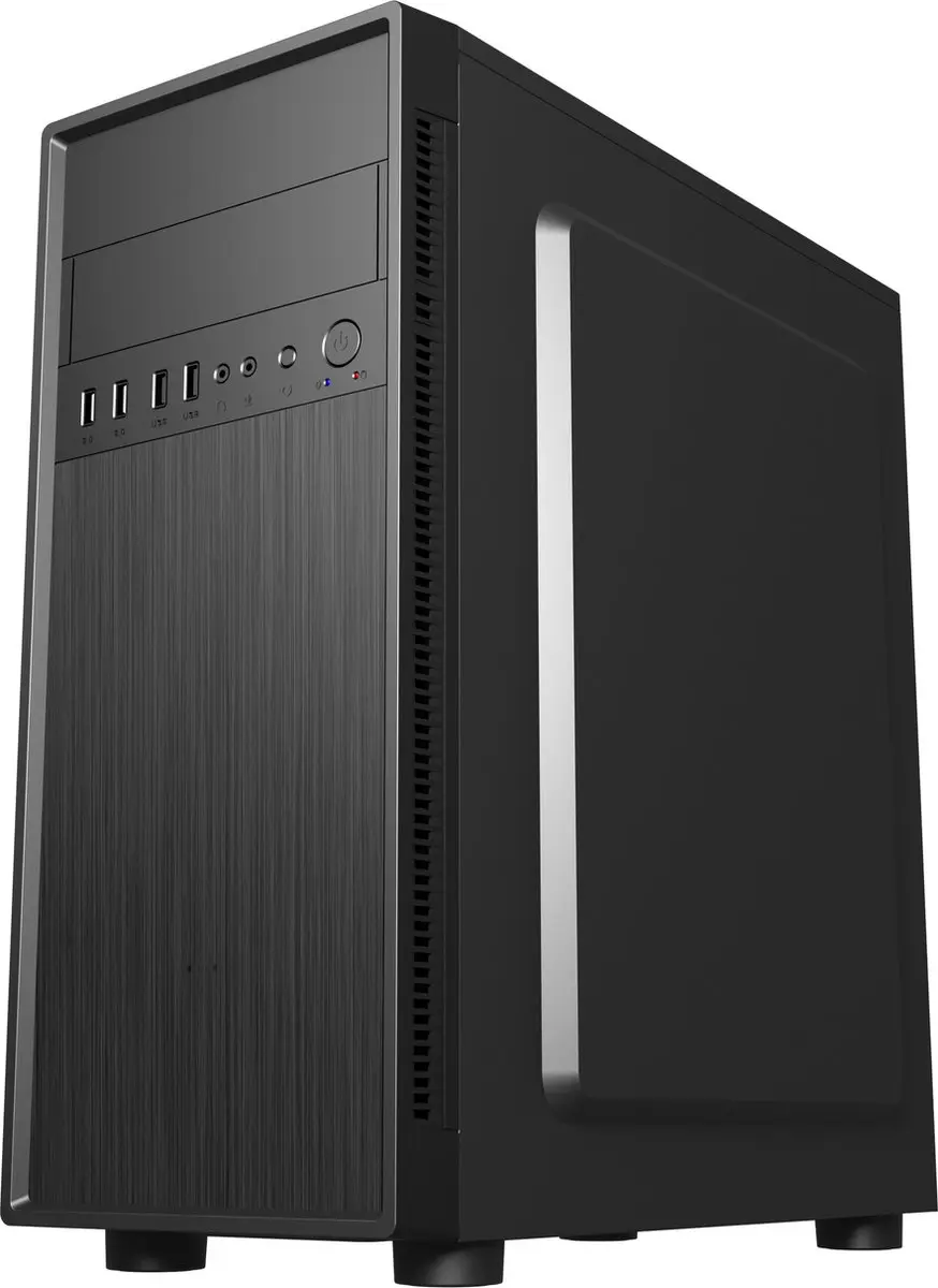 Gembird Fornax 160 Mini Tower - Zwart