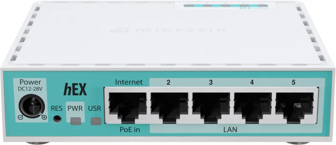 MikroTik hEX E50UG Router - 5x Gigabit - Zilver