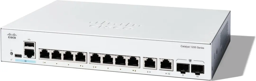 Cisco Catalyst C1200-8T-E-2G Netwerkswitch