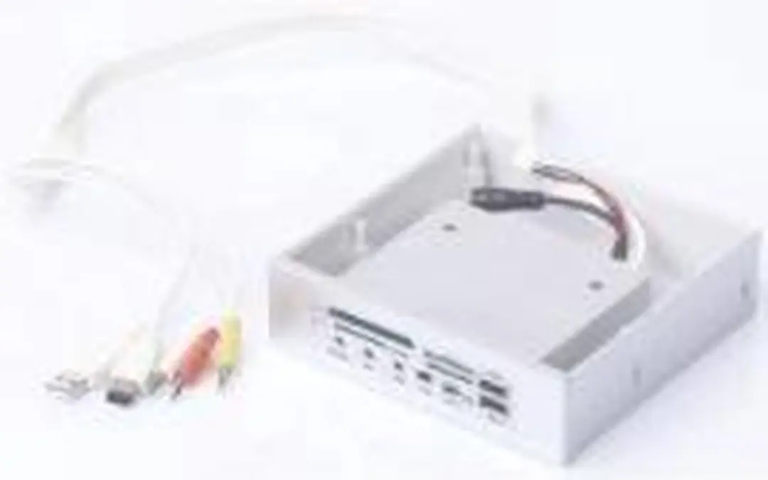 Gembird UHB-2MP-S USB 2.0 Intern Geheugenkaartlezer - Zilver