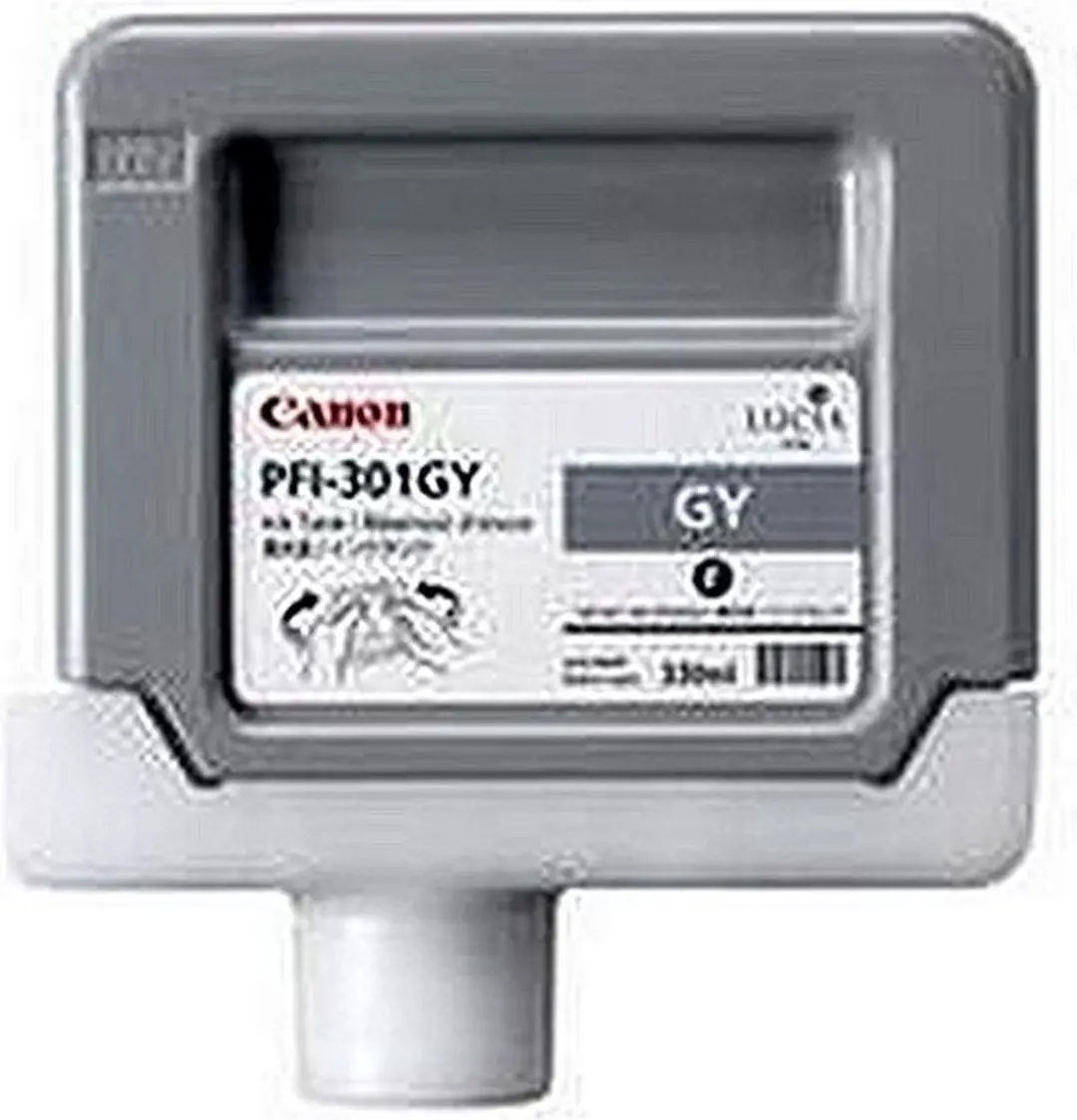 Canon PFI-301GY Inktcartridge - 330ml - Pigment Grijs