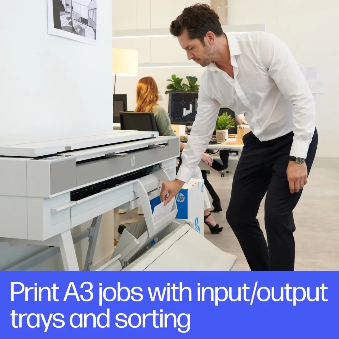 HP Designjet T950 2Y9H3A#B19 Multifunction Printer - A0 - Zwart-wit & Kleur - afbeelding 3 van 6