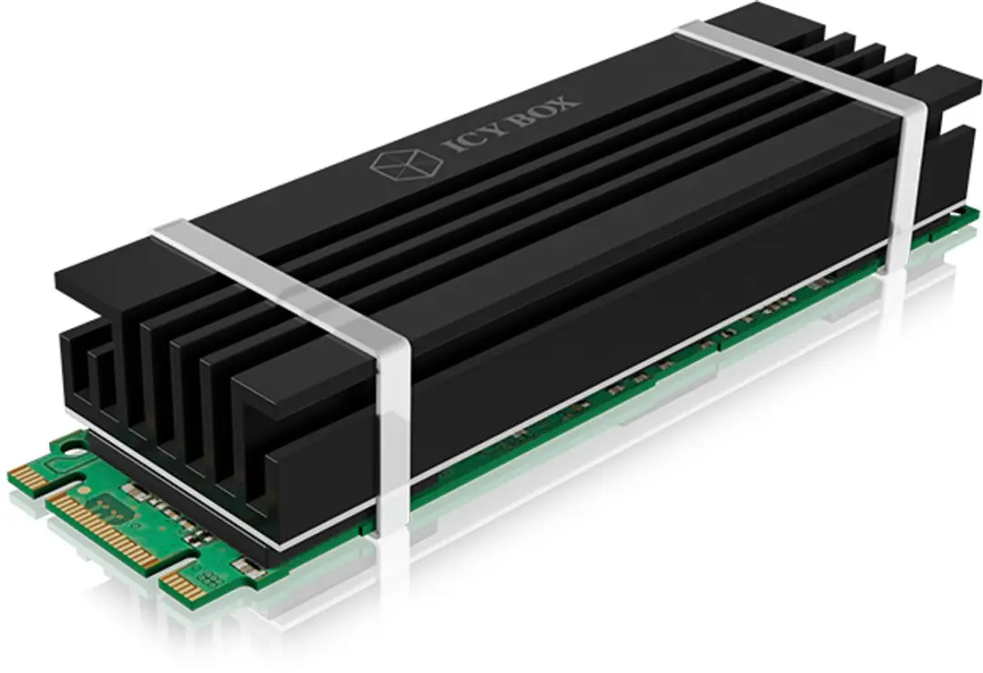 Icy Box IB-M2HS-70 SSD Koelplaat - Zwart