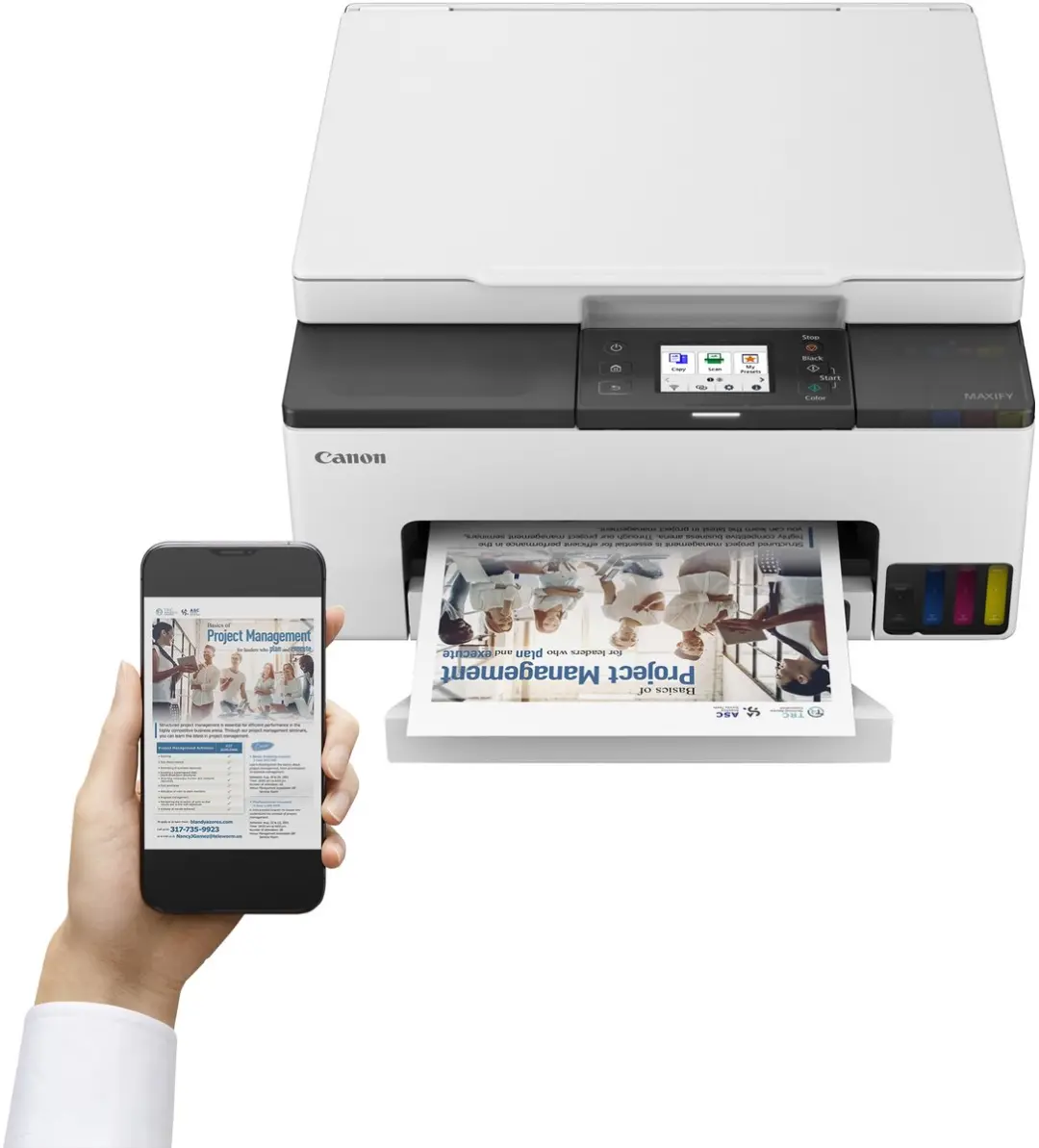 Canon MAXIFY GX1051 MegaTank Printer - Wit