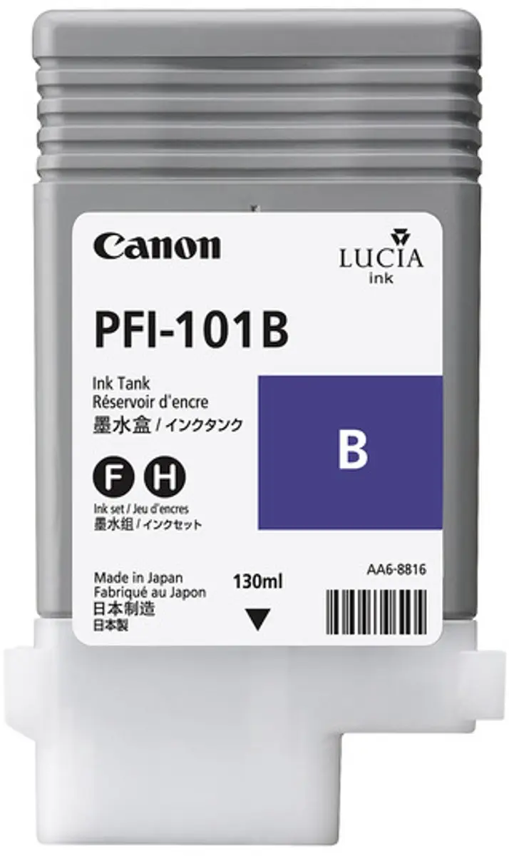 Canon PFI-101B Inktcartridge Cyaan 130ml