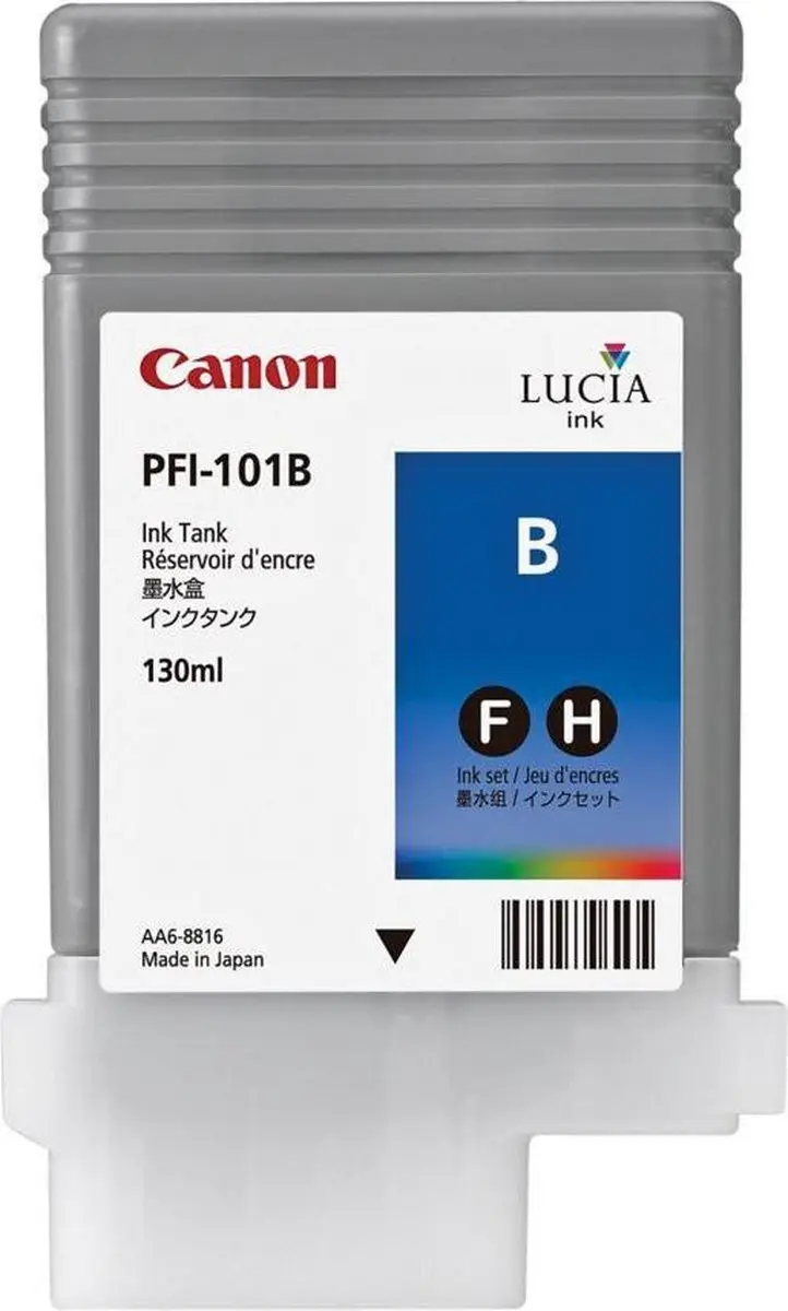 Canon PFI-101B Inktcartridge Cyaan 130ml