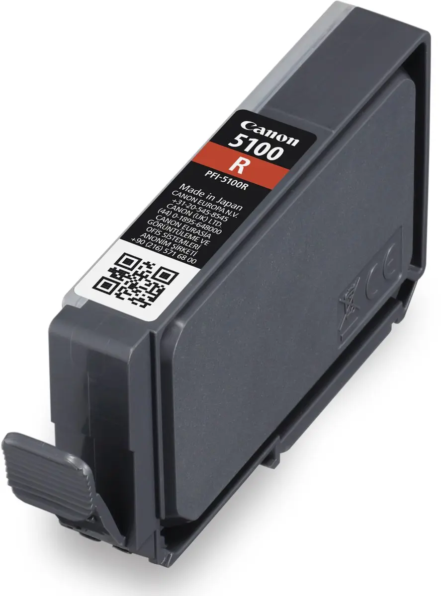 Canon PFI-5100 R Inktcartridge - Origineel Rood