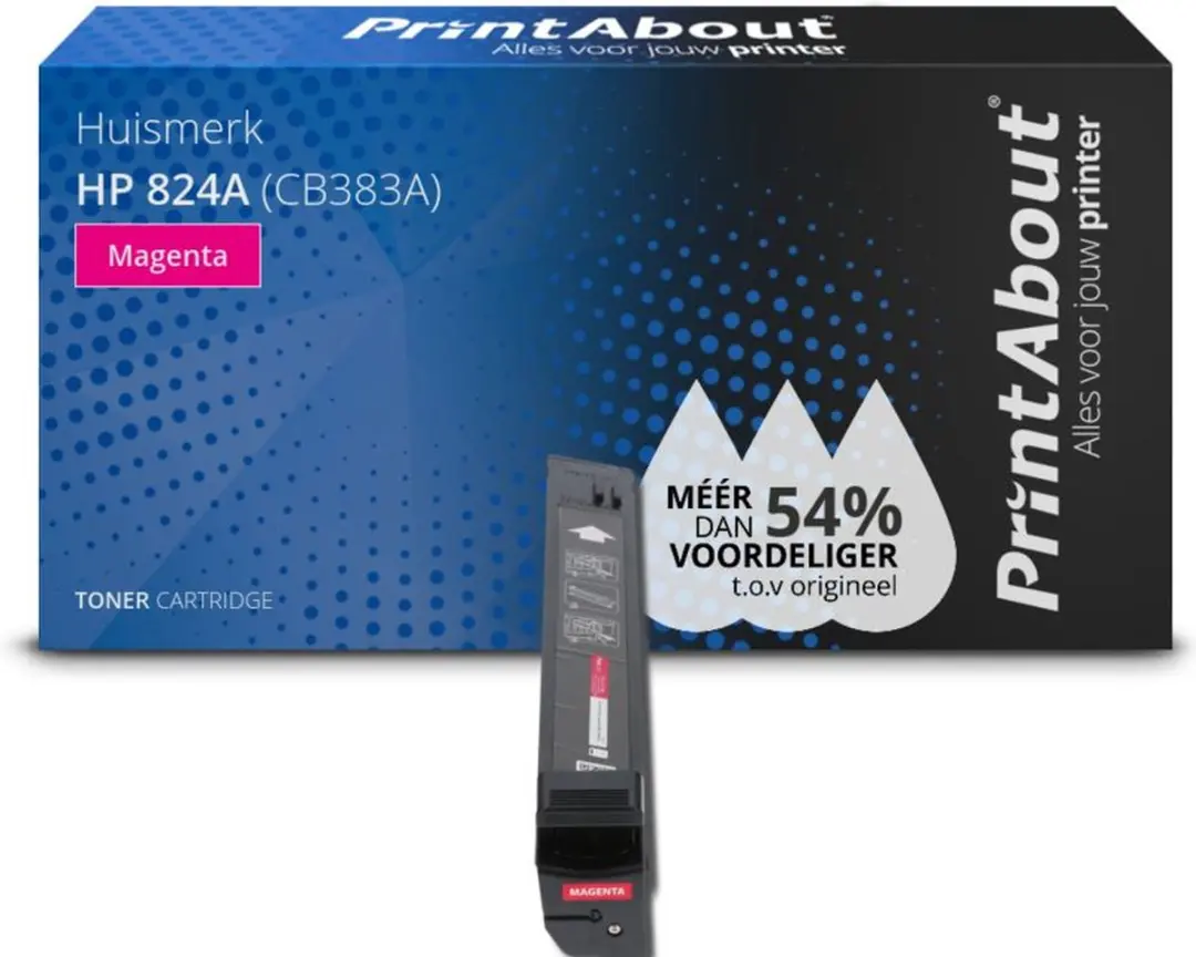 PrintAbout HP 824A Toner Magenta CB383A-PA