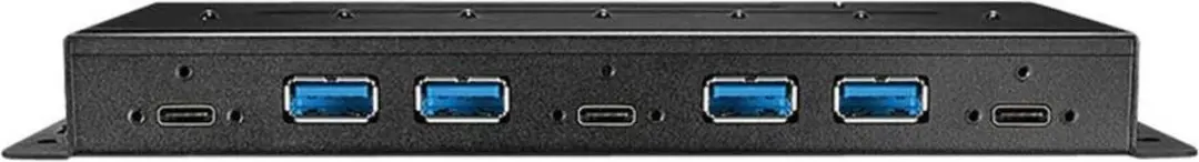 Lindy 43275 USB-hub 7 Poorten USB-A - 10 Gbit/s - Zwart