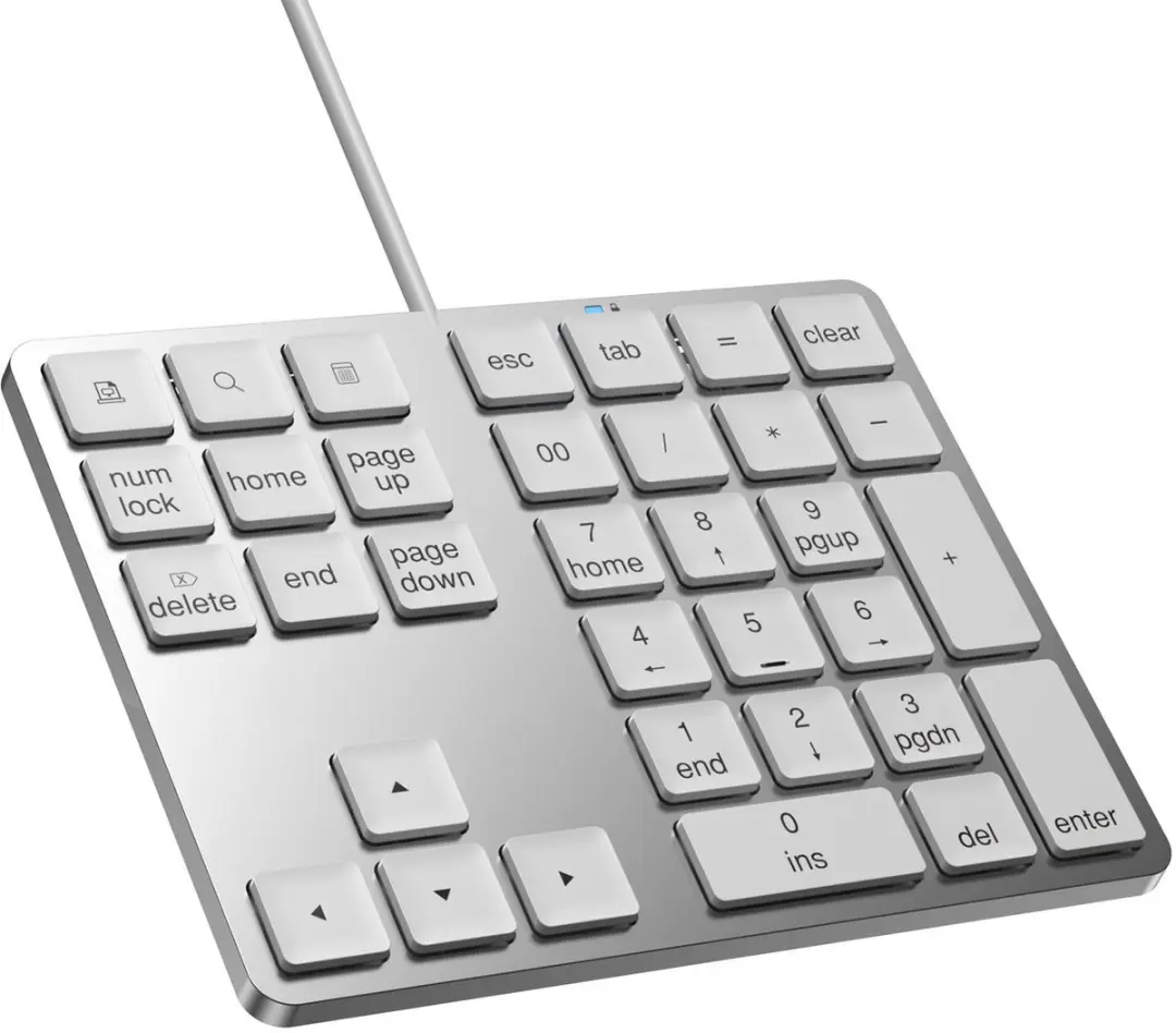 NÖRDIC Numeriek Toetsenbord USB-C Numpad