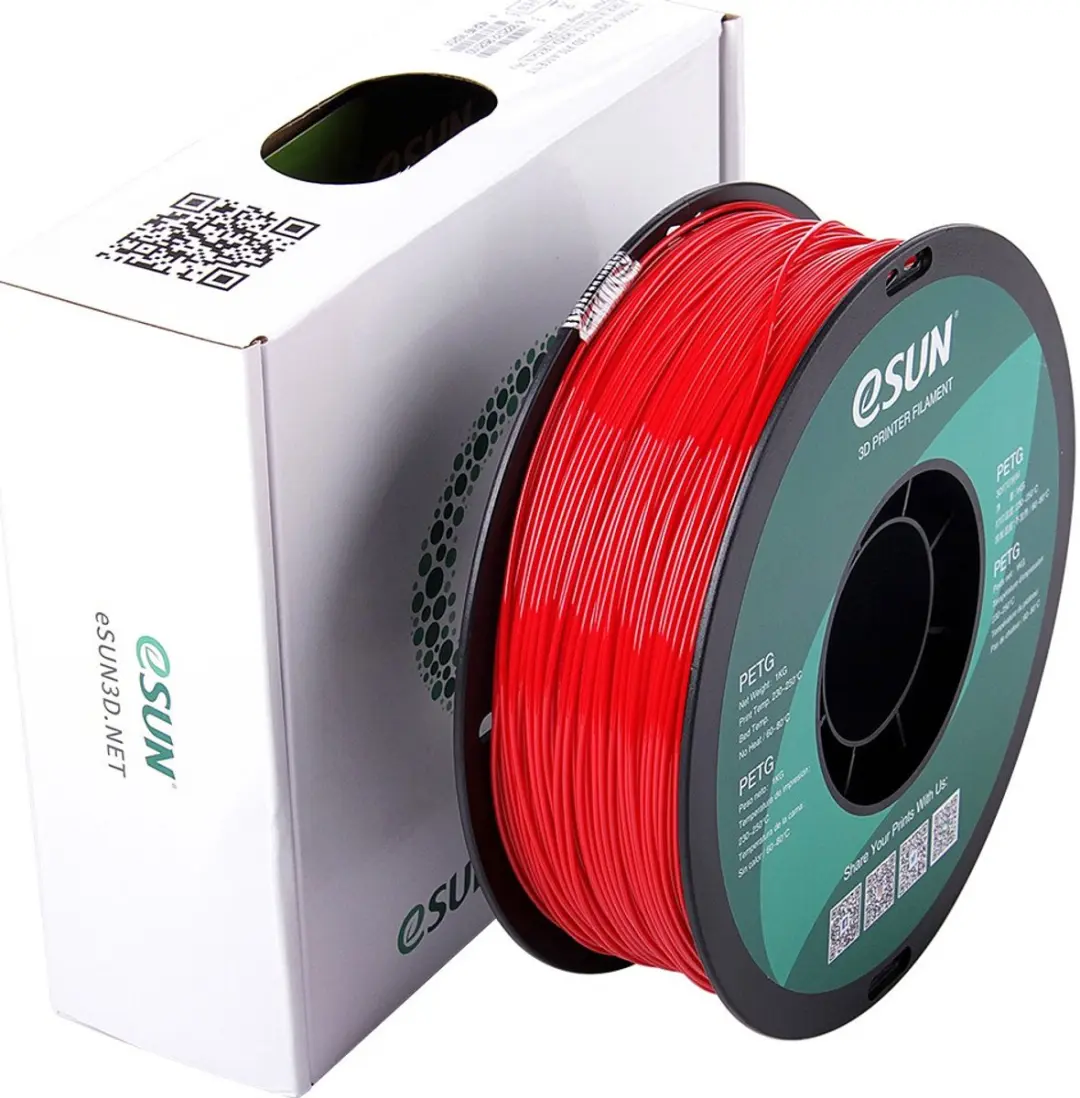 ESUN PETG Brandweerwagenrood 1kg - 1.75mm