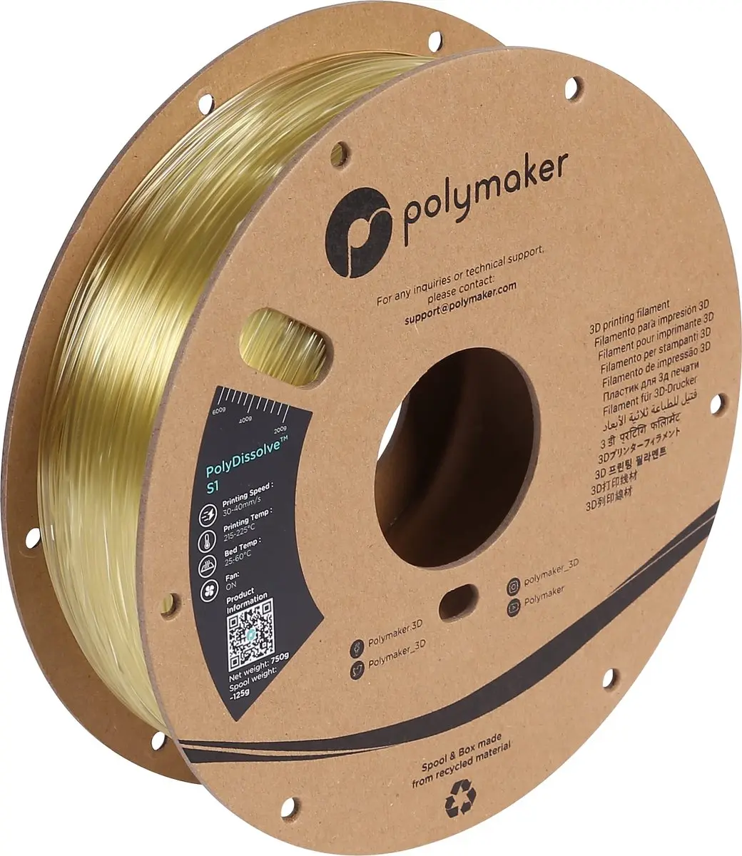 Polymaker PolyDissolve S1 PVA 1.75mm 750g