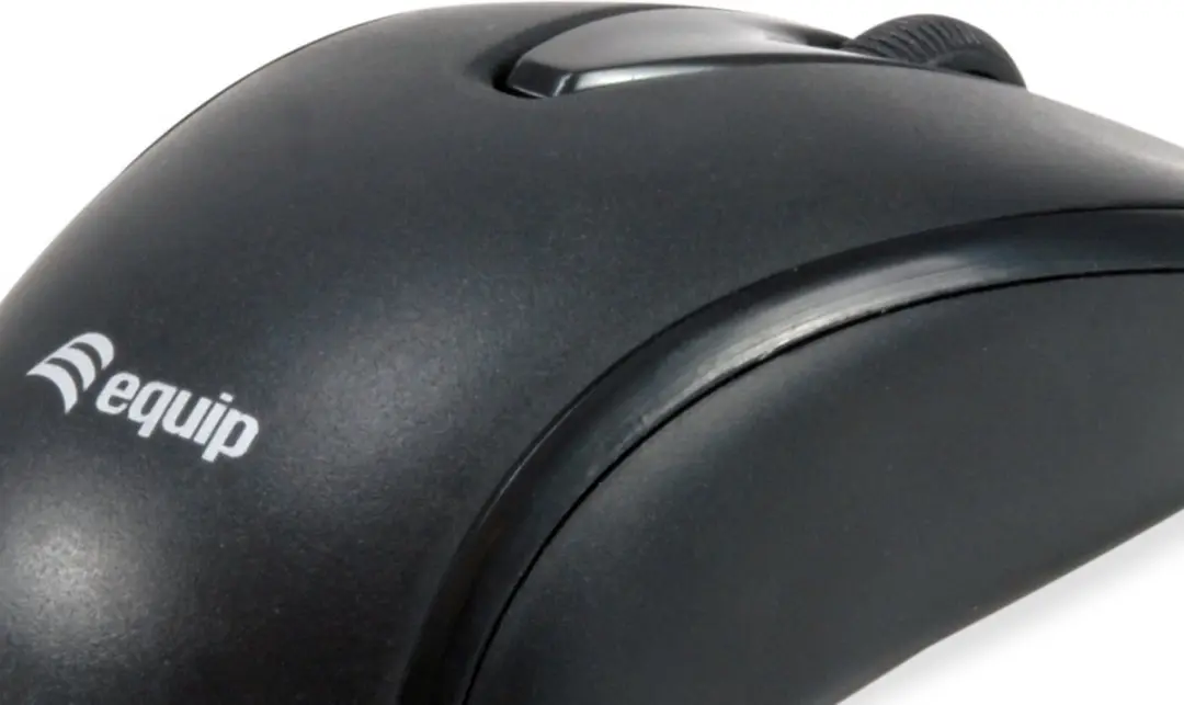 Equip 245116 Muis - Bedraad USB-C 1200dpi - Zwart