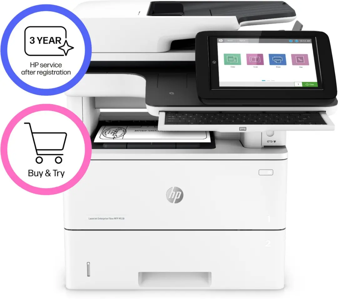 HP LaserJet Enterprise M528z MFD - A4 - 66ppm - 1PV67A#B19