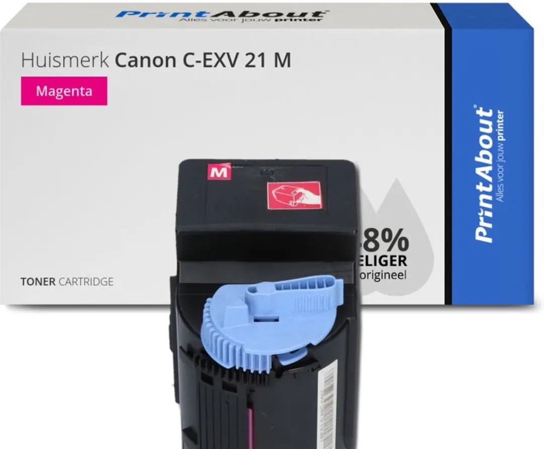 PrintAbout Canon C-EXV 21 M Toner - Magenta