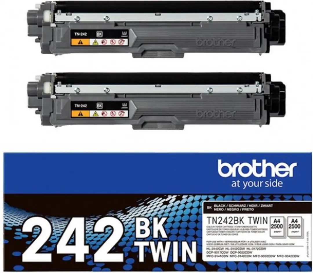 Brother TN-242BKTWIN Toner - 2500 Pagina's - Zwart - afbeelding 6 van 6