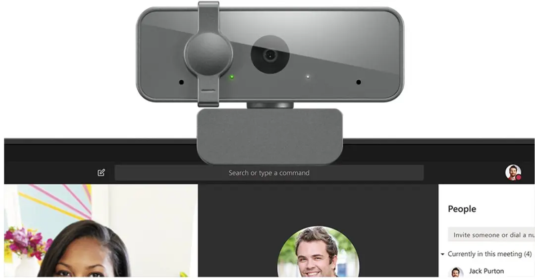 Lenovo GXC1S15023 Webcam - 1920x1080 - Grijs
