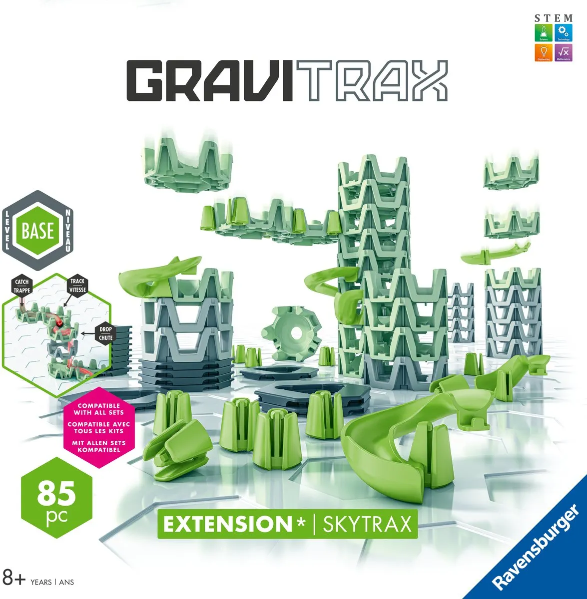 Ravensburger GraviTrax Skytrax Uitbreiding 2024 - 2 Stuks - Meerkleurig