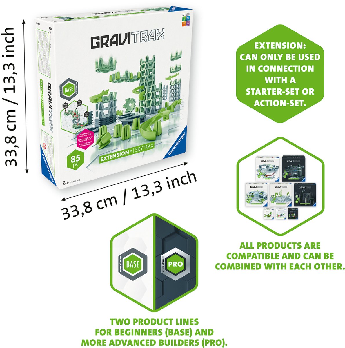 GraviTrax Uitbreiding Skytrax 2024 Wereldpakket