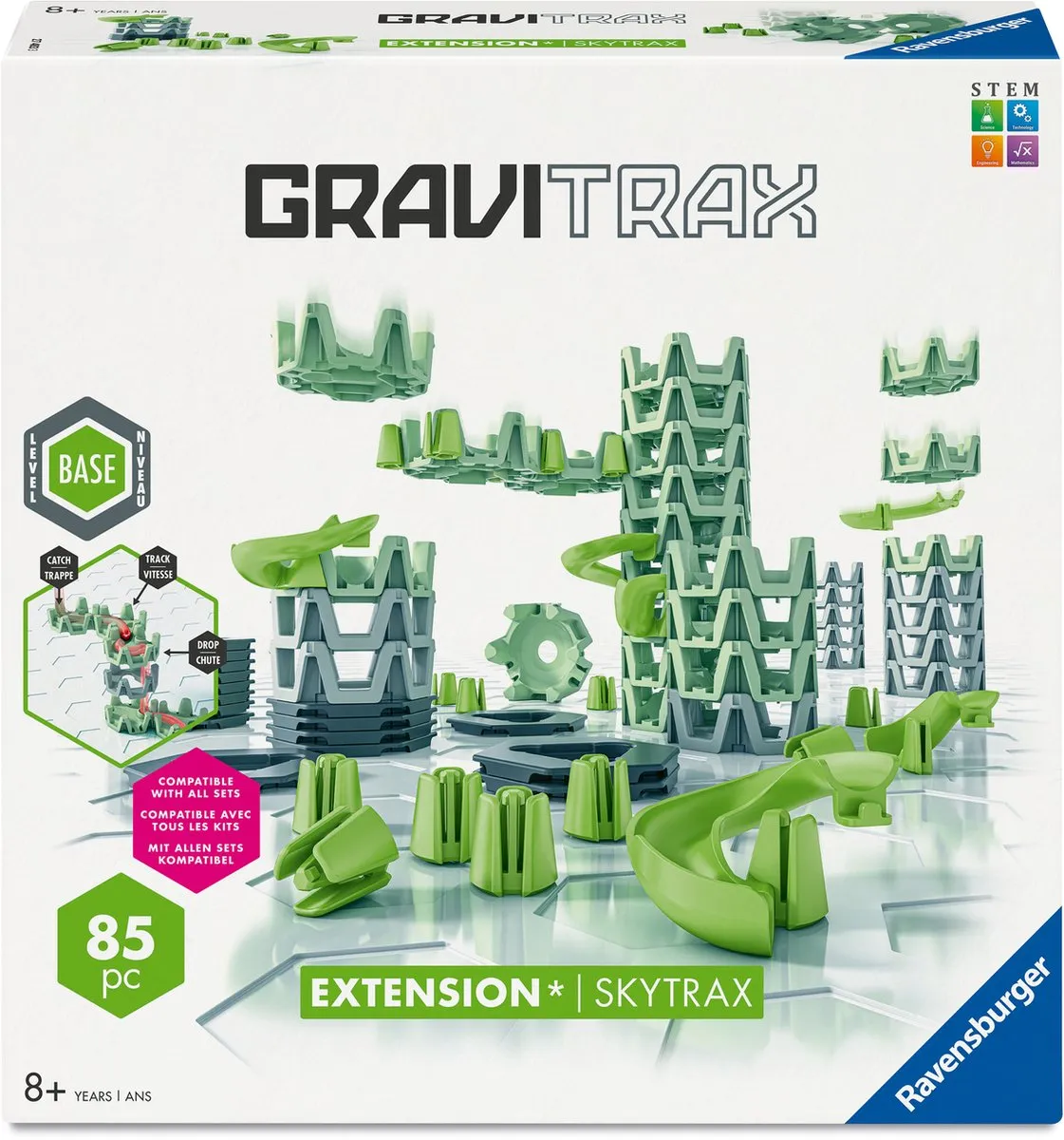 Ravensburger GraviTrax Skytrax Uitbreiding 2024 - 2 Stuks - Meerkleurig