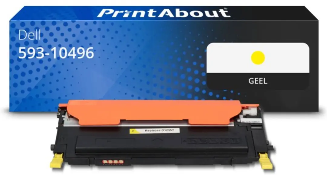 PrintAbout 593-10496-PA Toner Geel