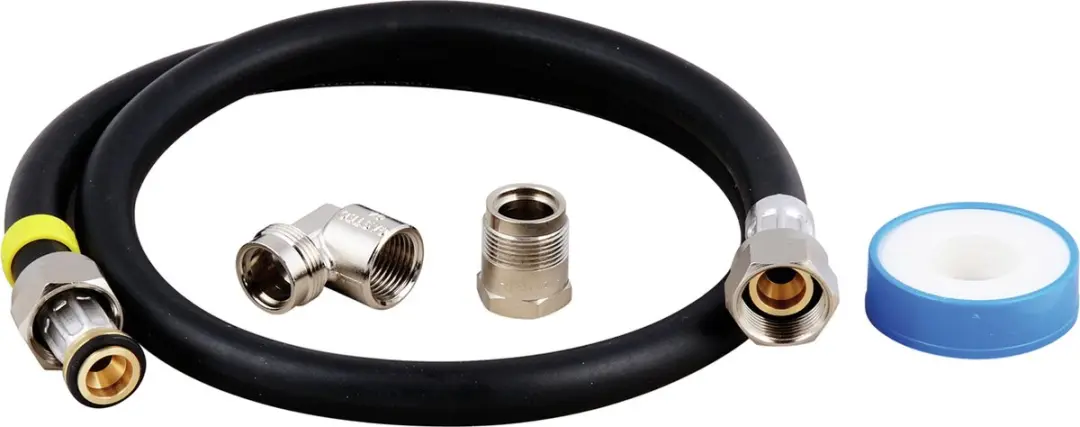Scanpart Gasslang 100cm Zwart